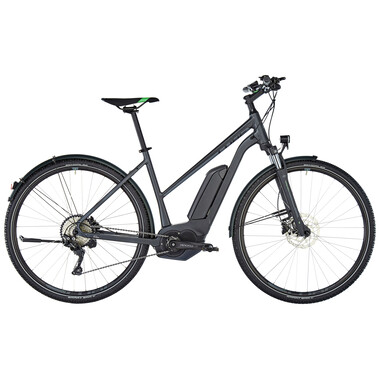 Bicicleta todocamino eléctrica CUBE CROSS HYBRID PRO ALLROAD 400 TRAPEZ Mujer Gris 2018 0